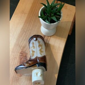 CRACKER BARREL | 1970’s Cowboy Boot Nightlight